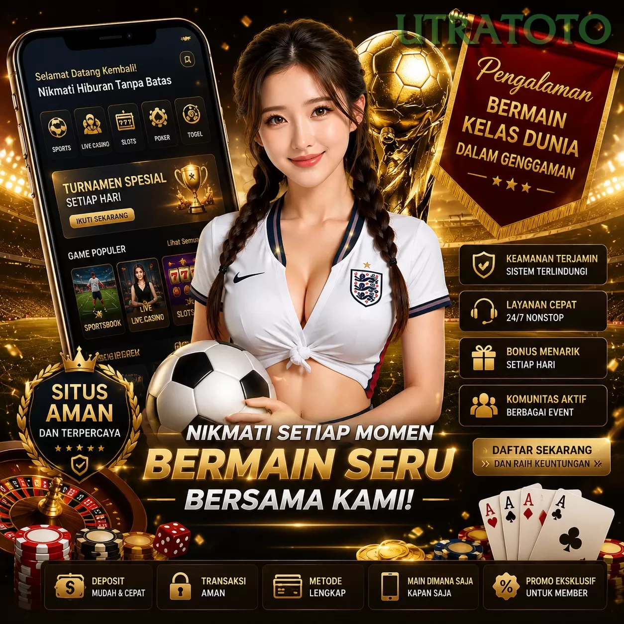 Login utratoto Sekarang Bonus Melimpah